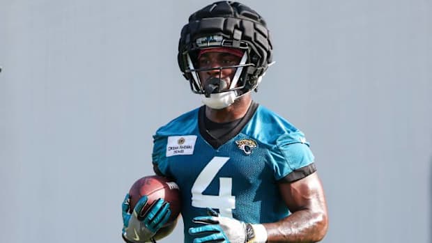 Jacksonville Jaguars running back Tank Bigsby